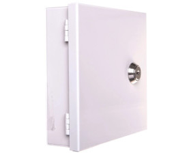 Obudowa klawiatury uniwersalna 140x1355x40mm natynkowa biała LED/B-M Pulsar AWO359