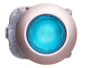 Napęd przycisku 30mm niebieski z podświetleniem bez samopowrotu metalowy matowy IP69k Sirius ACT 3SU1061-0JA50-0AA0