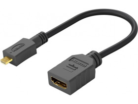 Adapter, przejściówka Micro HDMI™ wtyk / HDMI™ gniazdo 2.0 4K@60Hz