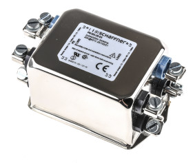 Filtr EMI 20A 3-fazowy 440/250 V AC 400Hz Schaffner Montaż w obudowie