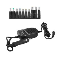 Zasilacz ZI laptop uniw 12V zas. 80W do samochodu LTC 12-24V
