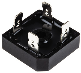 Mostek prostowniczy Jednofazowy 25A 800V Połączenie silikonowe D 34