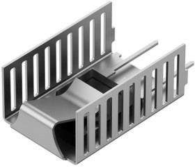 Clip-on heatsink, (L x W x H) 36 x 23 x 15 mm, 18.6 K/W, solderable surface, 10151899