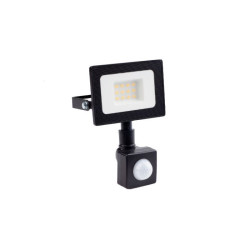 Halogen LED 10W + sens. CW zimny z czujnikiem PIR, ECOLIGHT