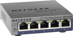Switch sieciowy NETGEAR GS105E GS105E-200PES, 5 Portów