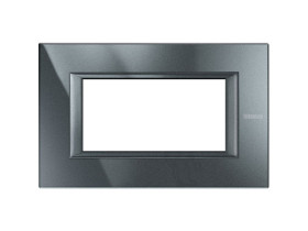 AXOLUTE Ramka 1 pojedyncza prostokątna 4 moduły AXOLUTE antracyt HA4804HS LEGRAND