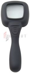 Lupa ręczna LR-1 podświetl. 65mm/4x, 6 LED