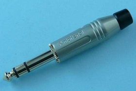 WT.6,3 ST.METAL AMPHENOL GOLD ACPS-GN-AU