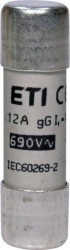 Wkładka topikowa cylindryczna CH14x51 gG 12A/690V 002651029