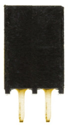 Gniazdo PCB 2 -pinowe raster: 2.54mm typu płytka – płytka Proste Przewlekany