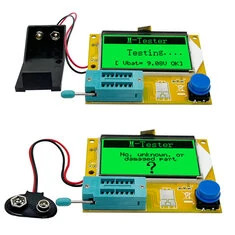 Tester tranzystorów LCR-T4 wielofunkcyjny,kondensator,opornik,dioda,trioda,tyrystor,podwójna dioda,tester tyrystora