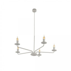 Żyrandol świecznikowy klasyczny z rodziny LIMAL BEIGE pięcioramienny 10253 TK Lighting