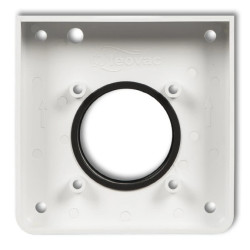 DECO Puszka montażowa pojedyncza do gniazda ssącego odkurzacza centralnego DECOvac biały DPV-1