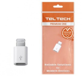 ADAPTER LIGHTNING - TYP-C TELTECH
