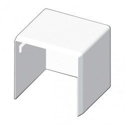 Końcówka listwy LHD 40x40mm biały KOPOS