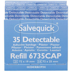 Sohngen 1009735 Plaster Refill Pack 210 Pcs for Salvequick Plasters