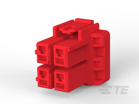Złącze zasilania Wtyczka Swobodne zawieszanie (przelotowe) 4 300 V AC TE Connectivity