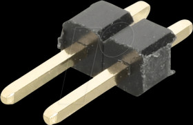 10120909 Pin header 2,54mm 1x2 H=10,8 straight