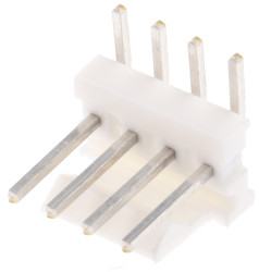 Złącze szpilkowe 4-pinowe MTA-100 raster: 2.54 mm Kąt prosty 1-rzędowe TE Connectivity Otwór przelotowy250 V Bez osłony