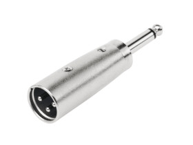 Przejście wtyk XLR - wtyk JACK 6.3