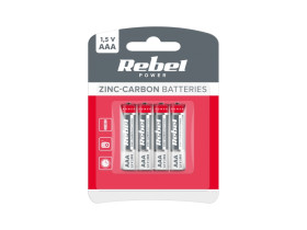 Baterie REBEL GREENCELL R03 4szt/bl