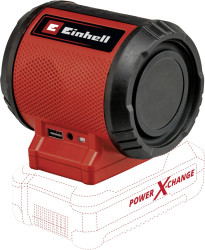 Głośnik Bluetooth® Einhell Power X-Change TC-SR 18 Li BT - Solo 3 W czerwony