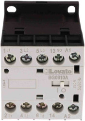 Stycznik 230 V AC Lovato styki: 3 4 kW 9 A 3NO + 1NO Śruba 11BG0910A230