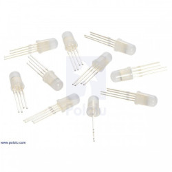 Dioda LED 8mm RGB WS2811 adresowana - 10szt. - produkt wycofany