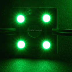 Moduł LED 4x SMD5060 zielony