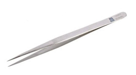 Pęseta, dł. 140, antymagnetyczna SS.SA.B, materiał: Stal nierdzewna, RS PRO