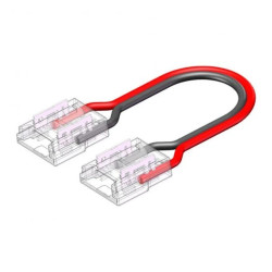 Złącze do taśmy LED - MC - MONO 10mm - COB/SMD - dwustronne z przewodem - ED00033901