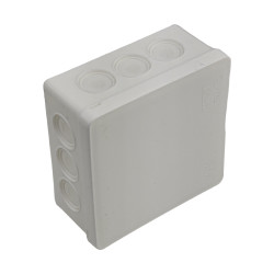 Puszka natynkowa IP55 ViPlast Biała 86x86x40mm VP-03 003-01