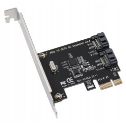 Karta kontroler 2x SATA PCI-E SATA 3 adapter