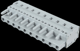 231-210/026-000 Female multipoint connector, 10-pin, RM 7.5 mm