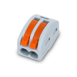 Szybkozłączka z dźwignią 2x0,08-4mm2 ZU-402 /1szt./