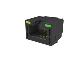 Złącze Ethernet Żeński Złącze RJ45 Montaż powierzchniowy Cat6 Amphenol Communications Solutions 8-żyłowe