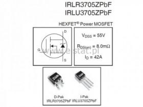 IRLR3705Z N-MOSFET max 89A; 55V; 130W TO252