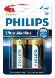 bateria alkaliczna Philips Ultra Alkaline LR14 C (blister) - 2 sztuki
