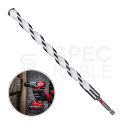 Wiertło uniwersalne 16x260mm z uchwytem 1/4" HEX i końcówką TCT MILWAUKEE