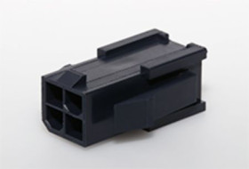 Obudowa złącza zagniatanego 4-pinowe 2-rzędowe raster: 4.2mm Molex Żeński Mini-Fit