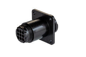 Złącze okrągłe 9-pinowe Standard Panel Gniazdo TE Connectivity Męski CPC