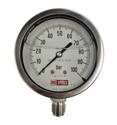 Manometr 100mm BSP 1/2cal