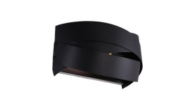 Kinkiet Lampa Ścienna Tornado Kolor Czarny Metal, E14 Ip20 1110 Zuma Line