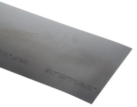 Podkładka regulacyjna ze stali, Czerwony, 1.25m x 150mm x 0.25mm