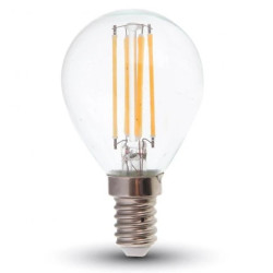 Żarówka Dekoracyjna LED FILAMENT VT-1996 4W E14 P45 6400K 400lm A+ 300st. 4426