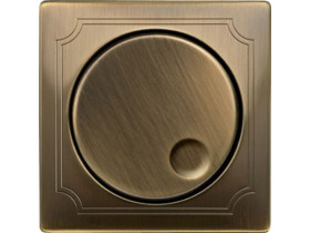 MERTEN D-LIFE Płytka czołowa z pokrętłem ściemniacza mosiądz antyk MTN5250-4143 SCHNEIDER ELECTRIC