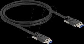 80997 USB 3.0 cable, A plug, 19 mm M2, 1.0 m