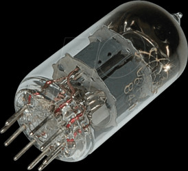 6F2 Electron tube, multiple tube, Noval, 9-pin, 6.3 V
