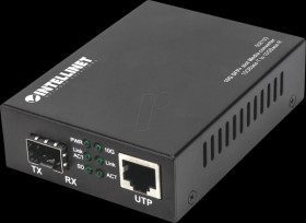 508193 10Gigabit Ethernet Fiber Media Converter - Open SFP