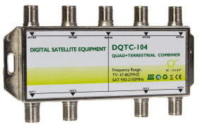 Sumator RTV/SAT 5x4 DQTC-104